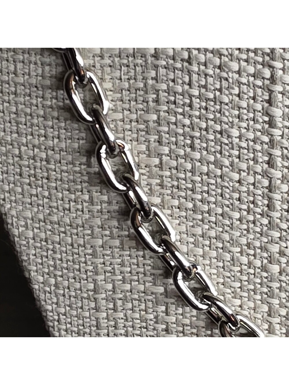 Silver Link Necklace - Picture 3 of 5